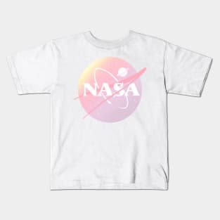 NASA pink Kids T-Shirt